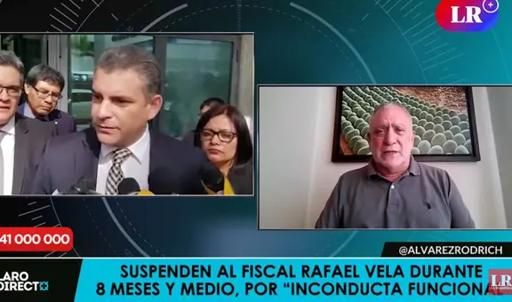 AAR tras suspensión de fiscal Vela por criticar una decisión judicial: "Es una razón deleznable"