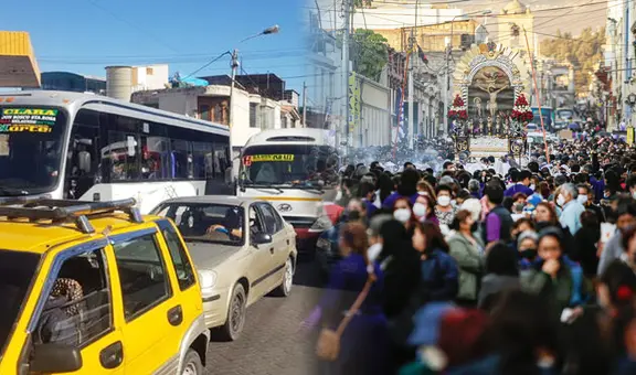 HOY tercer recorrido Señor de los Milagros en Arequipa: ¿qué calles serán cerradas?