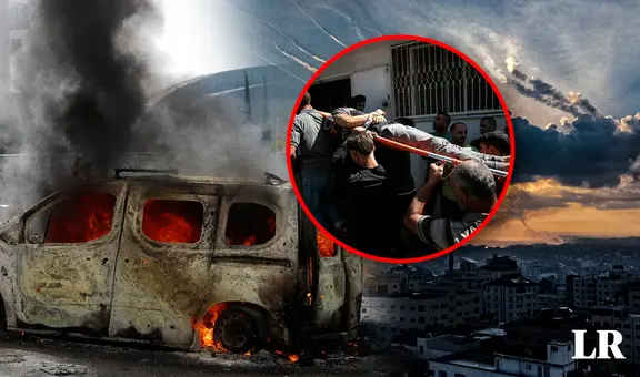 Guerra de Israel en Gaza: imágenes del ataque que deja más de 950 muertos y miles de heridos