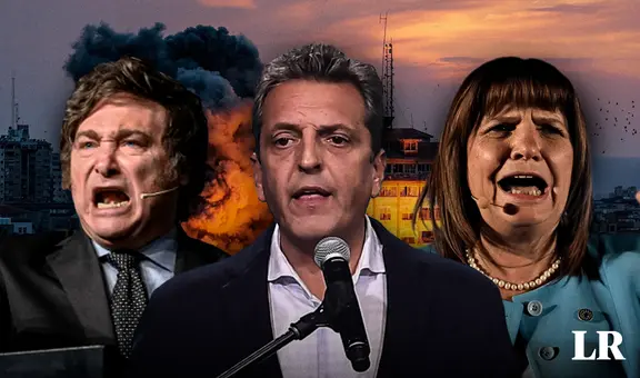 Milei, Bullrich y Massa condenan ataques terroristas de Hamás a Israel que dejan más de 100 muertos