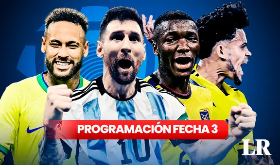 Eliminatorias Sudamericanas 2026, fecha 3: ¿cuándo y a qué hora se juegan los partidos?