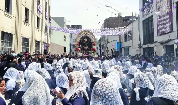Procesión del Señor de los Milagros: así se desarrolló el primer recorrido del Cristo Morado en Lima