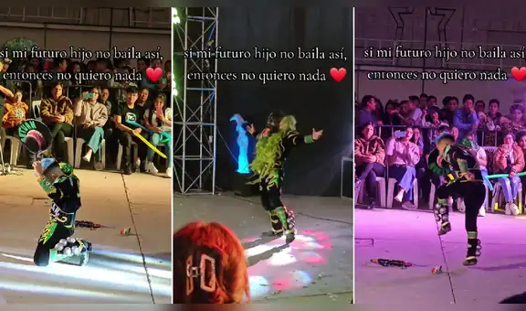 Niño se luce bailando caporales en Huancayo: “Exijo una bendición así”