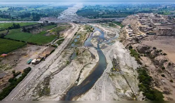 Otra vez alertan vicios en obras de limpieza en ríos Reque y Chancay, en Lambayeque