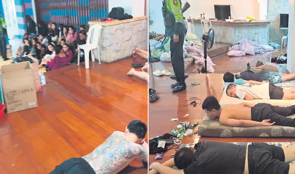 El Dragón Rojo de Taiwán explotaba a 44 asiáticos en una casa de La Molina