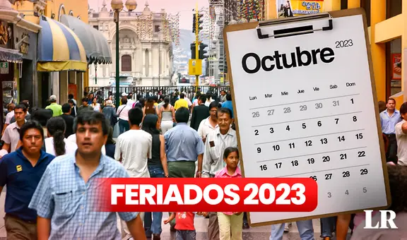 ¿Hay más FERIADOS en octubre 2023? lista de próximos días libres y no laborables