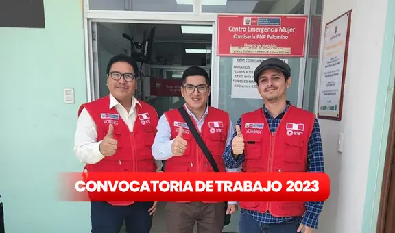 ¡Más de 40 empleos! Ministerio de la Mujer abre convocatoria con SUELDOS de hasta S/7.000