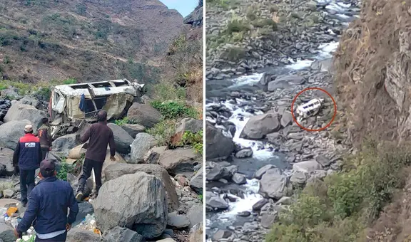 Minivan cayó a abismo de 400 metros en Puno: hay 5 fallecidos y 5 heridos