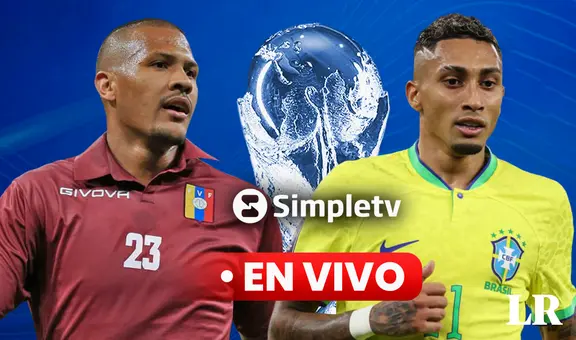 [SIMPLE TV, EN VIVO] Venezuela vs. Brasil: ¿a qué hora y dónde ver el partido de la Vinotinto por las Eliminatorias 2026?
