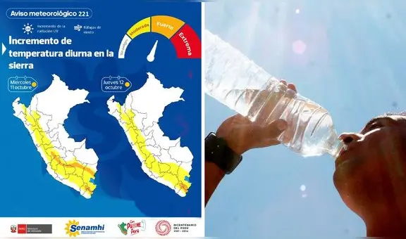 Senamhi pronostica altas temperaturas con ráfagas de viento en toda la sierra peruana