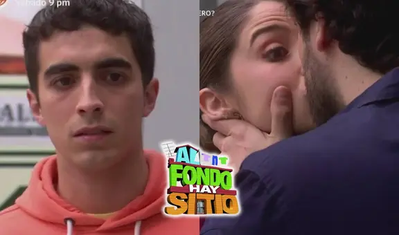 ‘Al fondo hay sitio’: Remo besó sorpresivamente a Alessia y fueron vistos por Jimmy