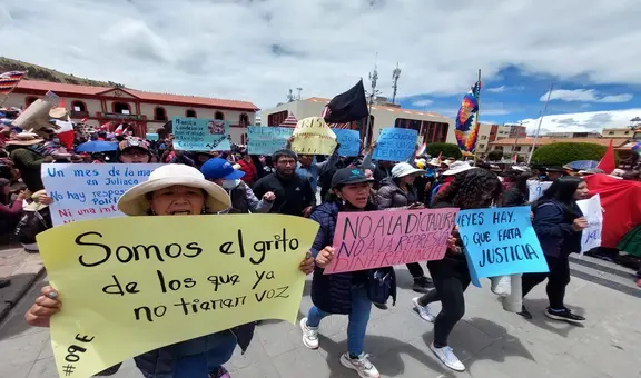 Puno: la protesta social contra Dina Boluarte se pone a prueba nuevamente