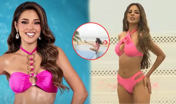 Luciana Fuster impactó en traje de baño en el Miss Grand: otras misses sufrieron accidentes