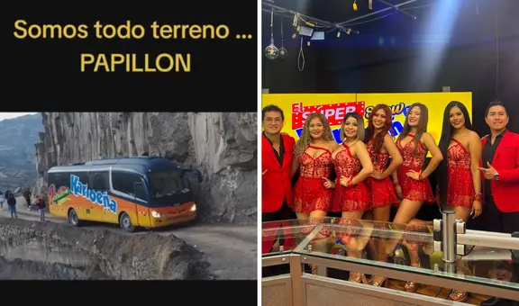 Bus de orquesta Papillón pasa al borde de profundo abismo cuando iba a concierto: "Qué valiente"