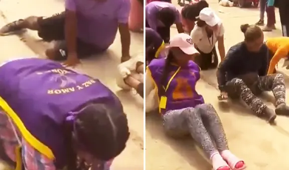 Peregrinos llegan de rodillas para venerar imagen del Señor Cautivo en Tumbes