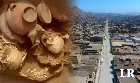 ¿Cuál es el ÚNICO distrito de LIMA qué tiene un cementerio prehistórico intacto?