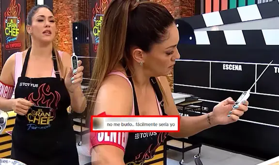 Tilsa confunde termómetro con encendedor en 'El gran chef' y en redes reaccionan: "Fácilmente sería yo"