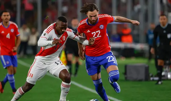 La selección peruana cayó 2-0 ante Chile en Santiago por las Eliminatorias 2026