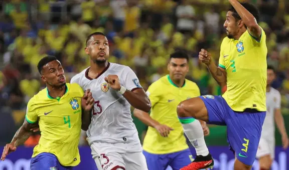¡Gran sorpresa! Brasil empató 1-1 con Venezuela como local por las Eliminatorias Sudamericanas