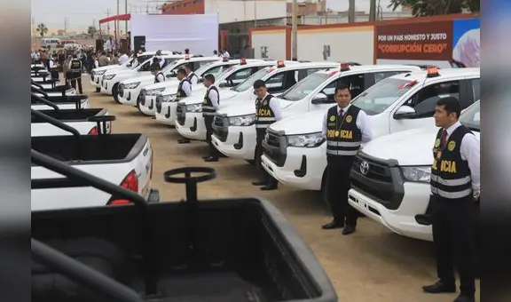 Camionetas para combatir la inseguridad siguen sin usarse en Lambayeque