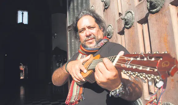 Chano Díaz Límaco: “Con la música andina, lloramos zapateando”