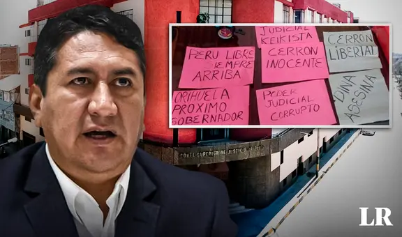 Misteriosa caja en Poder Judicial en Junín movilizó a la PNP: tenía mensajes alusivos a Cerrón