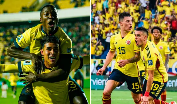 ¿A qué hora juega Ecuador vs. Colombia por las Eliminatorias Sudamericanas 2026?