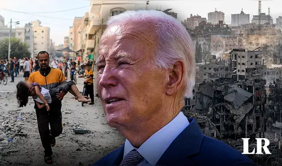 “¡Dejen que Gaza viva, alto al fuego ahora!”: mujer interrumpe a Joe Biden durante discurso