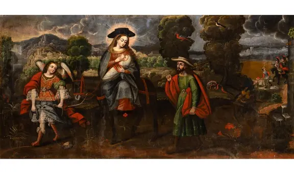 Puno: recuperan dos lienzos robados de iglesia que pretendían subastarse