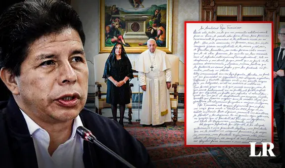 Dina Boluarte: ¿qué dice la carta de Pedro Castillo que habría frustrado su reunión con el papa Francisco?