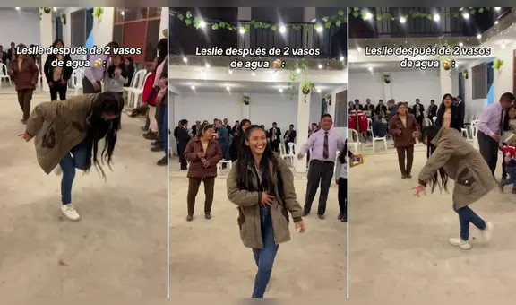 Joven la rompe bailando tunantada durante fiesta en Huancayo: “Después de 2 vasos de agua”