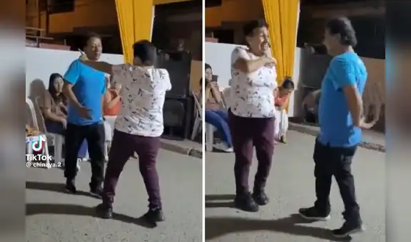 Adulta mayor sorprende a sus invitados con coreografía de canción de los 70 en La Libertad: “De sus tiempos”