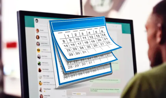 No más scroll: WhatsApp Web añadirá un calendario para buscar mensajes según la fecha de envío
