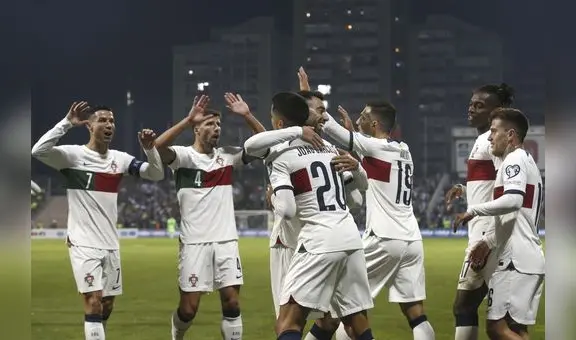 Con doblete de Cristiano Ronaldo, Portugal goleó 5-0 a Bosnia por las clasificatorias a la Eurocopa
