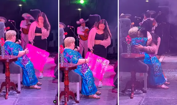 Adolescente no quiso celebrar su quinceañero y lo cambió por concierto de Paquita la del Barrio