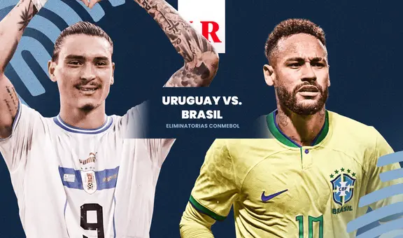 Uruguay vs. Brasil HOY: ¿a qué hora y en qué canal ver el partido por las Eliminatorias 2026?