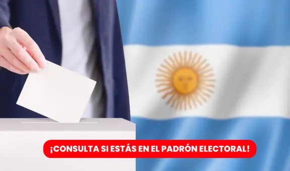 Elecciones Argentina 2023: consulta si estás en el padrón electoral para los comicios generales