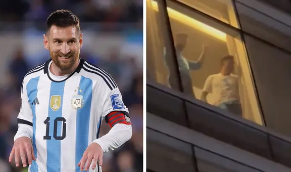 Lionel Messi tuvo gran gesto con multitudinaria legión de hinchas peruanos que lo aclamaban