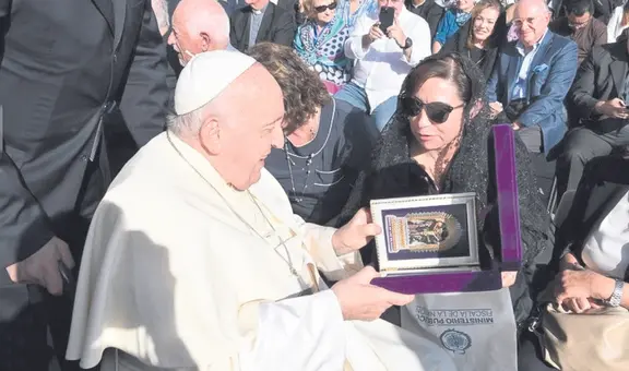 Patricia Benavides viajó a Italia sin publicación previa de autorización