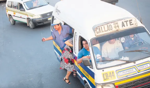 Desde el Congreso pretenden beneficiar a combis y cústeres con rutas de 10 años