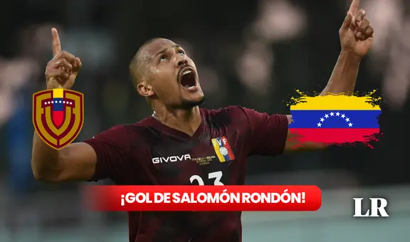 ¡LLEGÓ EL SEGUNDO! Salomón Rondón anotó el 2 a 0 en su partido número 100 con la Vinotinto