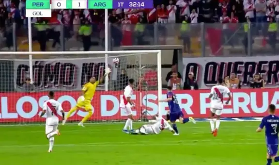 Lionel Messi anotó golazo tras error de Guerrero y marca por primera vez a Perú en Eliminatorias