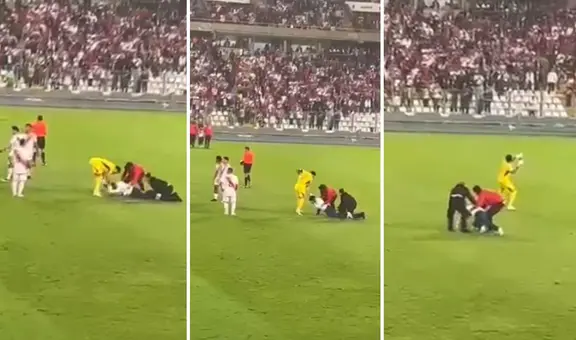 Pedro Gallese arranchó y lanzó celular de hincha que entró a tomarse foto con Lionel Messi