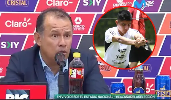 Reynoso explicó por qué Quispe no jugó con Argentina: "A Pierito hay que llevarlo de a pocos"