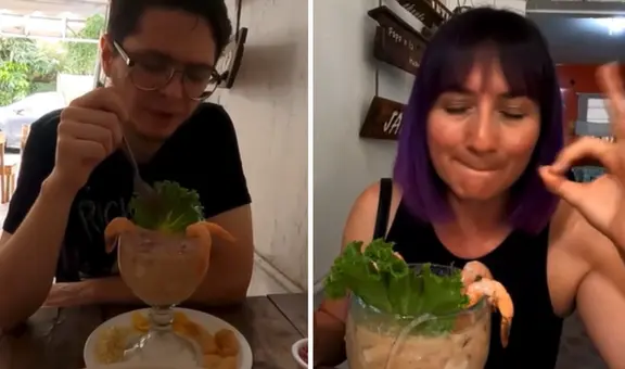 Mexicanos quedan encantados al probar leche de tigre de Perú: “Es muy diferente a todo lo que he comido”