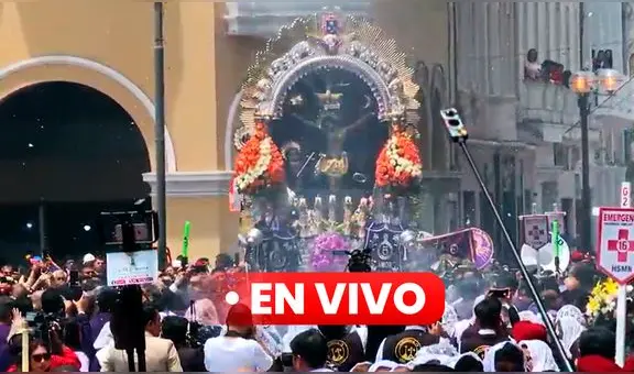 Procesión del Señor de los Milagros EN VIVO: HOY rutas, horarios y lo último del segundo recorrido
