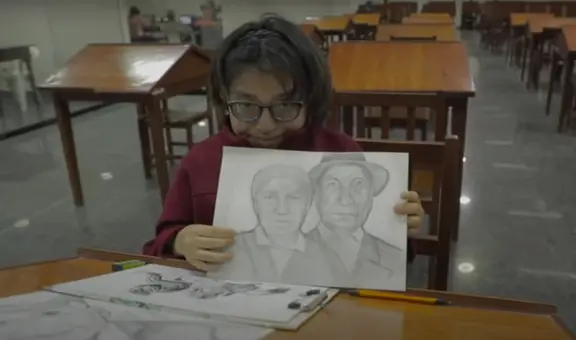 Joven con discapacidad ingresó a San Marcos y se lo dedicó a sus abuelos fallecidos