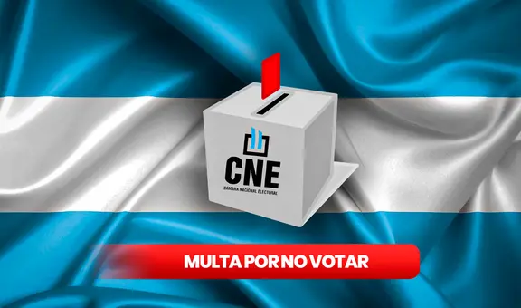 Multa por no votar en Argentina: ¿cuánto es la penalidad por no sufragar en el 2023?