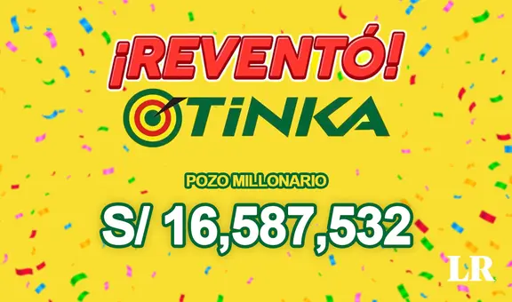 ¡Reventó el Pozo Millonario! La Tinka: mira AQUÍ los resultados y la jugada ganadora del miércoles 18 de octubre