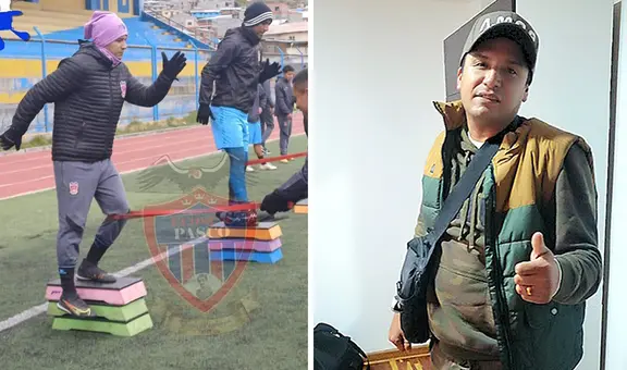 Reimond Manco tuvo su primera práctica en estadio de Pasco y se reencontró con exjotita